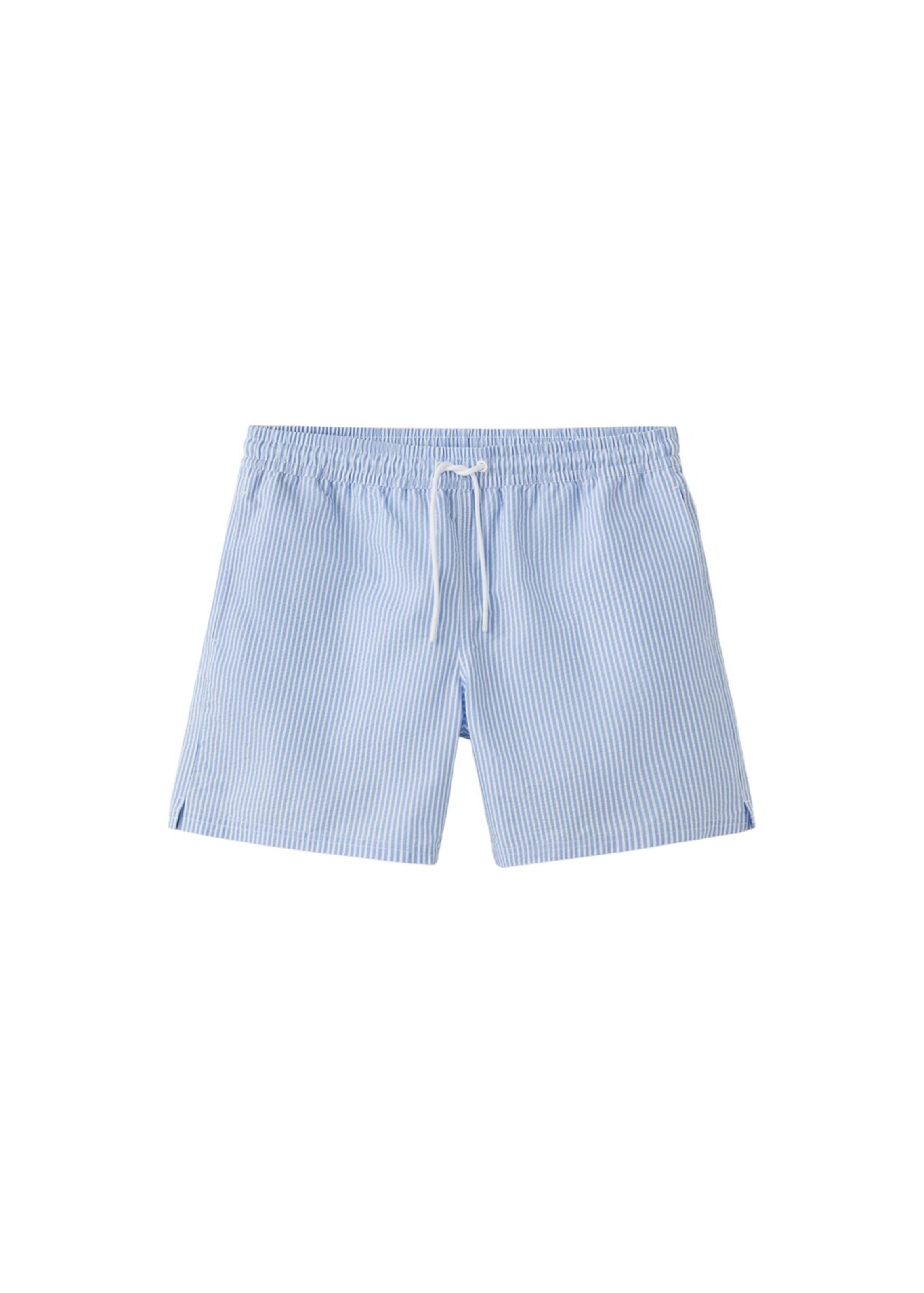 MANGO MAN Board Shorts 'Seerf' in Blue: front