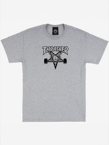 T-Shirt 'SKATEGOAT T-SHIRT' THRASHER en gris : devant