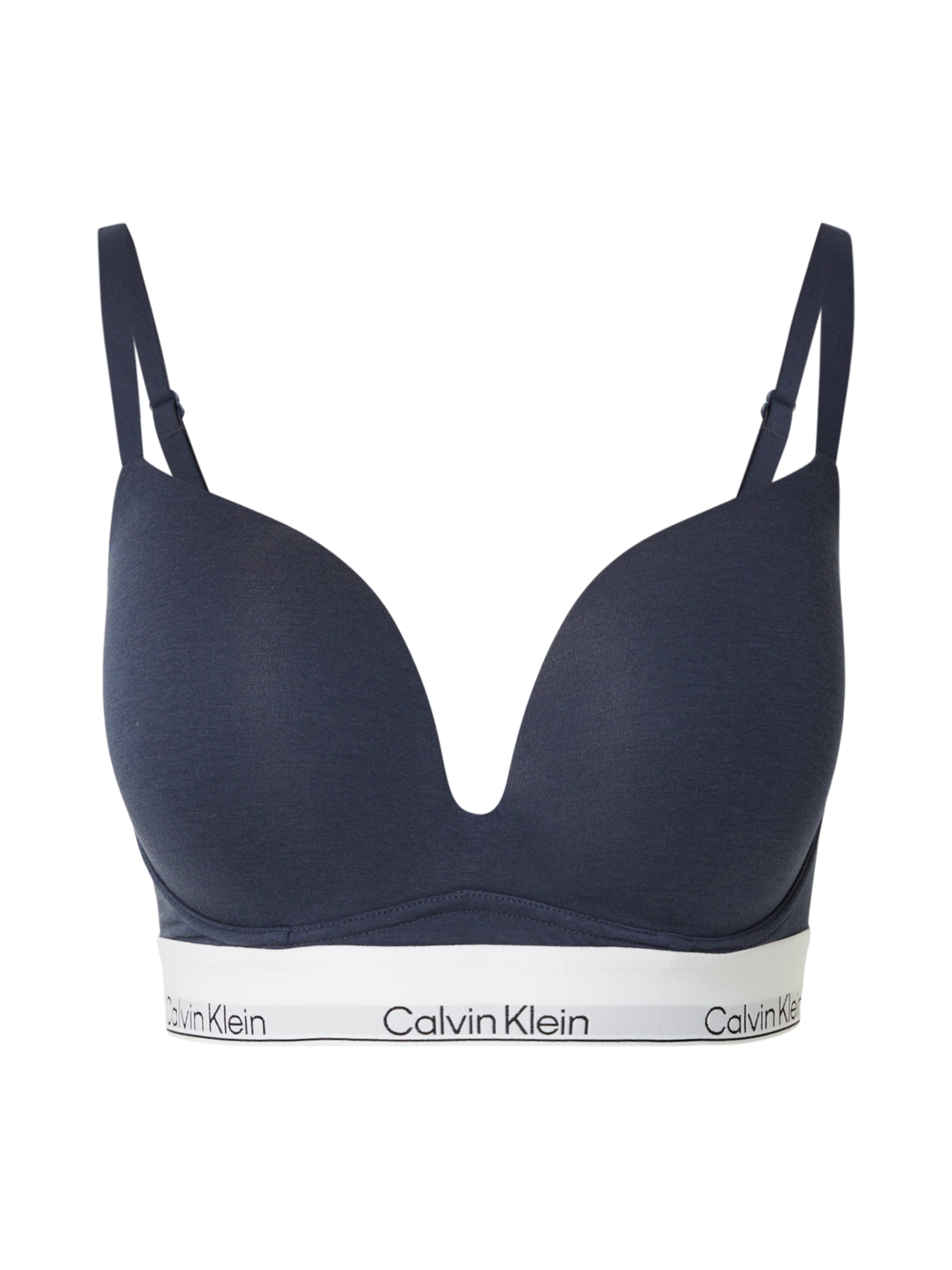 Calvin Klein Underwear Push-up Σουτιέν σε μπλε: μπροστά