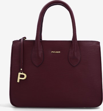 Picard Handtas 'Calais' in Rood: voorkant