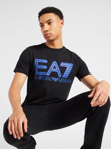 EA7 Emporio Armani T-Shirt in Schwarz