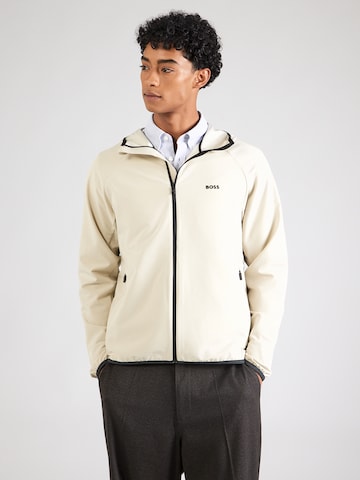 BOSS Between-season jacket 'Commuter' in Beige: front