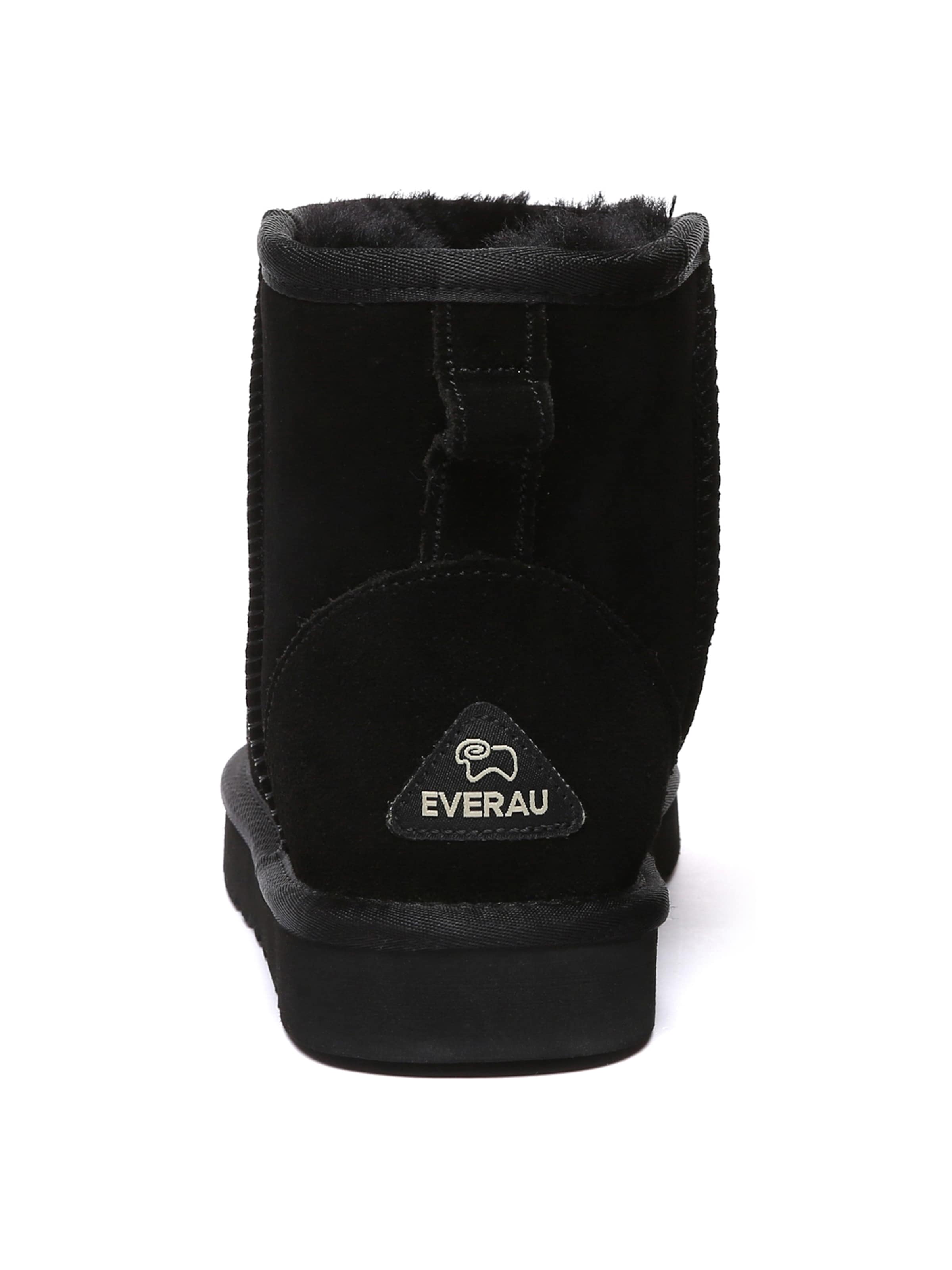 Everau Ботинки 'Ostrich' в Черный