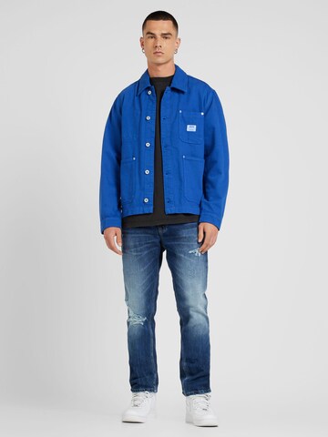 Veste mi-saison 'Moltisanti' HUGO en bleu