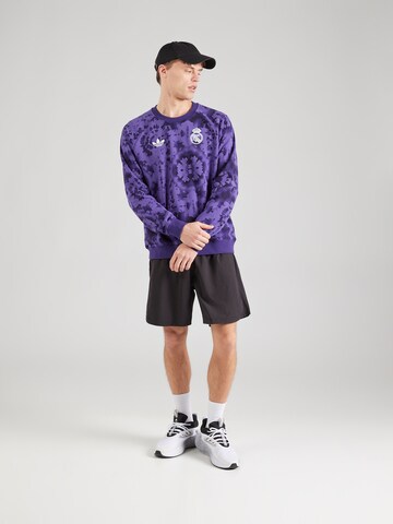 ADIDAS PERFORMANCESportska sweater majica 'REAL CNY' - ljubičasta boja