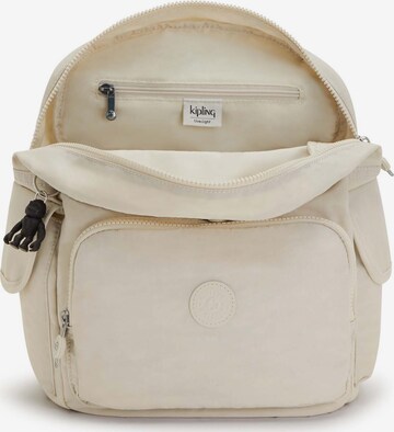 KIPLING - Mochila 'City' en blanco