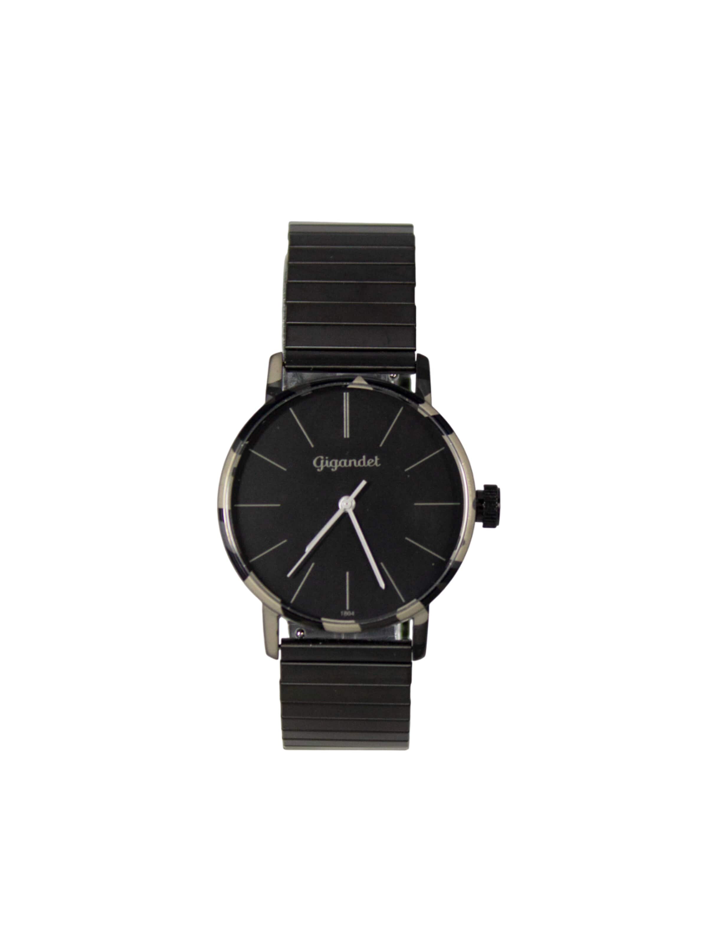 Gigandet Analog Watch 'MINIMALISM' in Black: front
