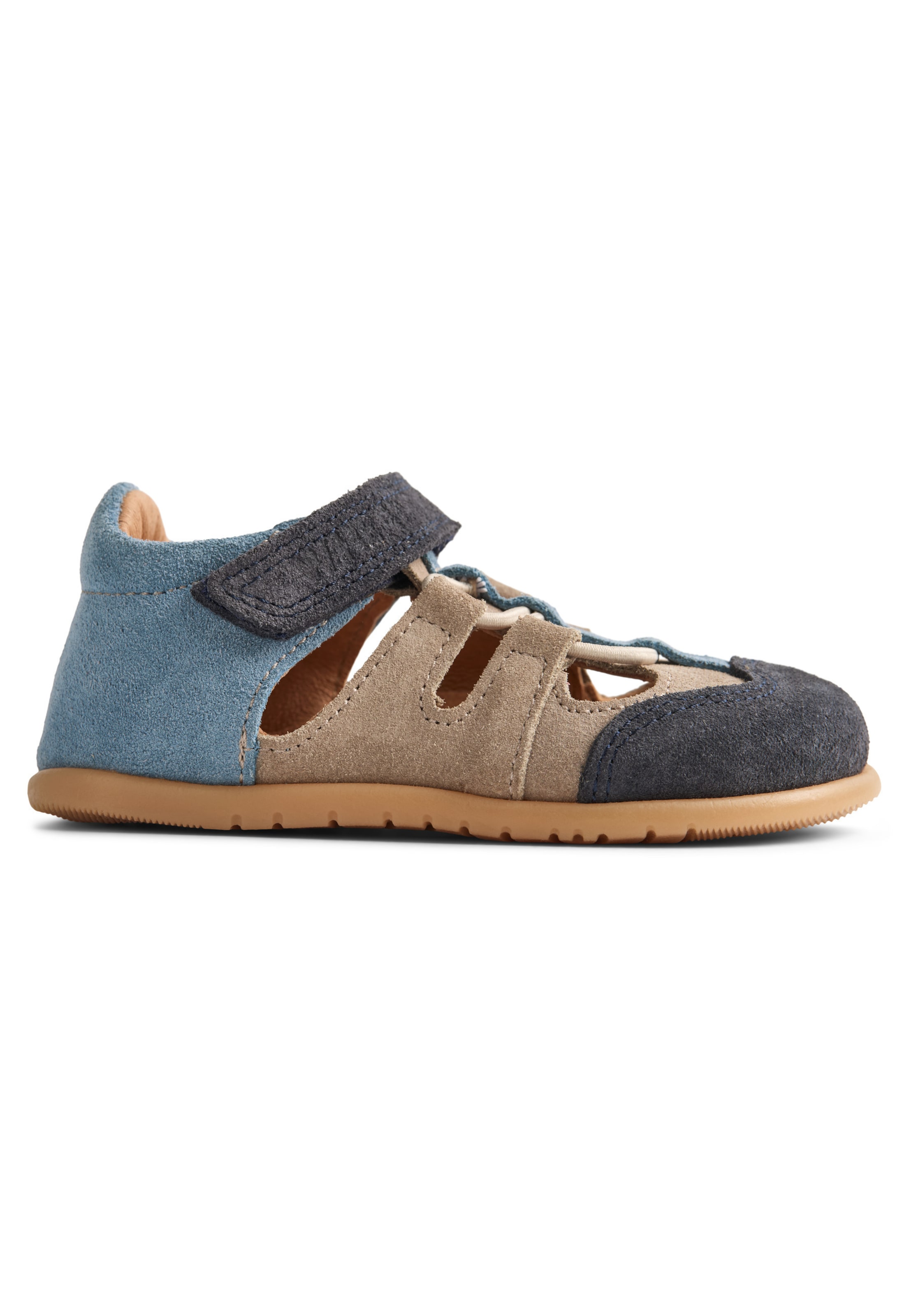 WHEAT Sandale 'Ellie' in Blau: Vorderseite