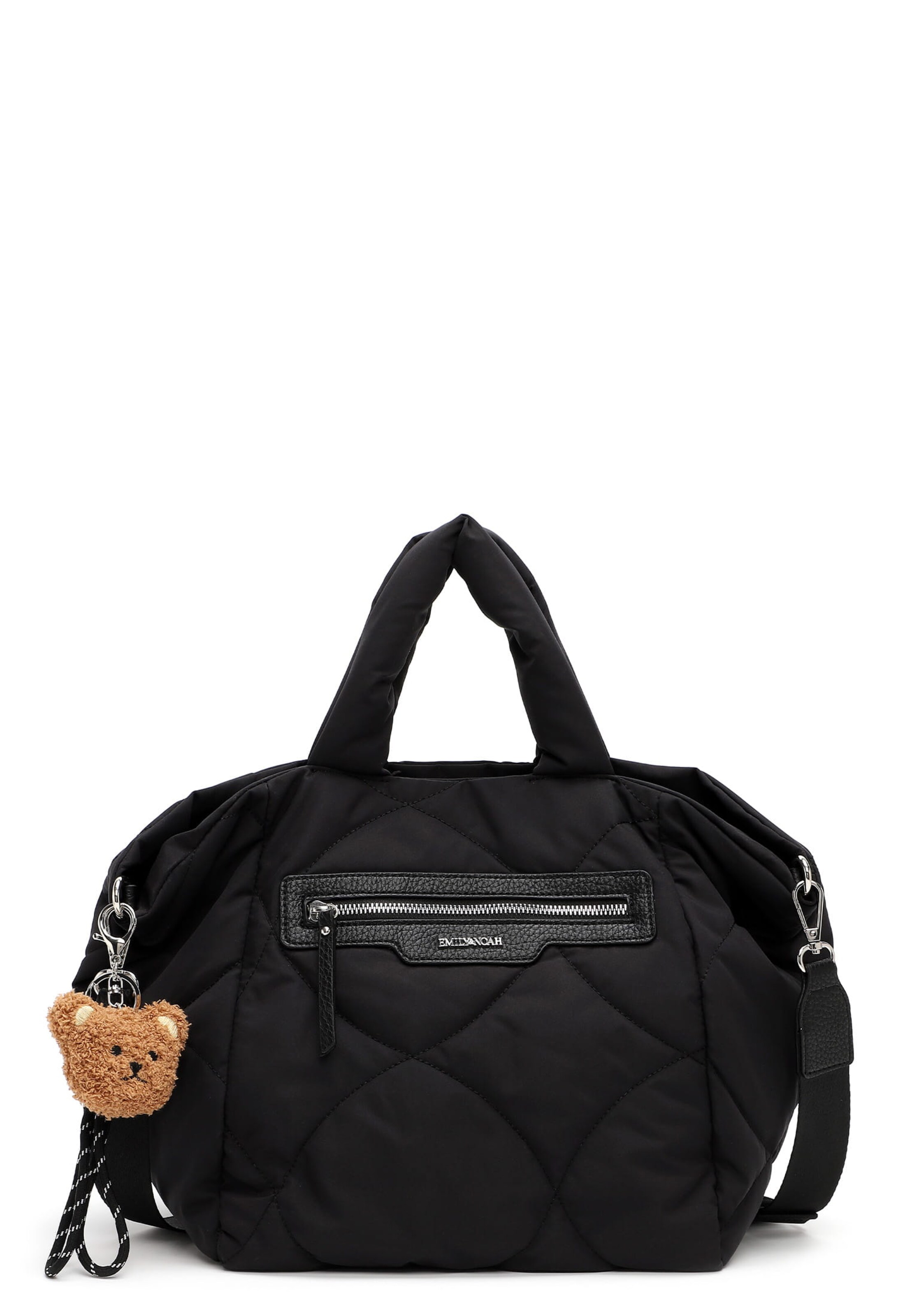 Emily & Noah Handtasche 'Lonie' in Schwarz: Vorderseite