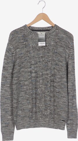 TOM TAILOR Sweater & Cardigan in M in Grey: front