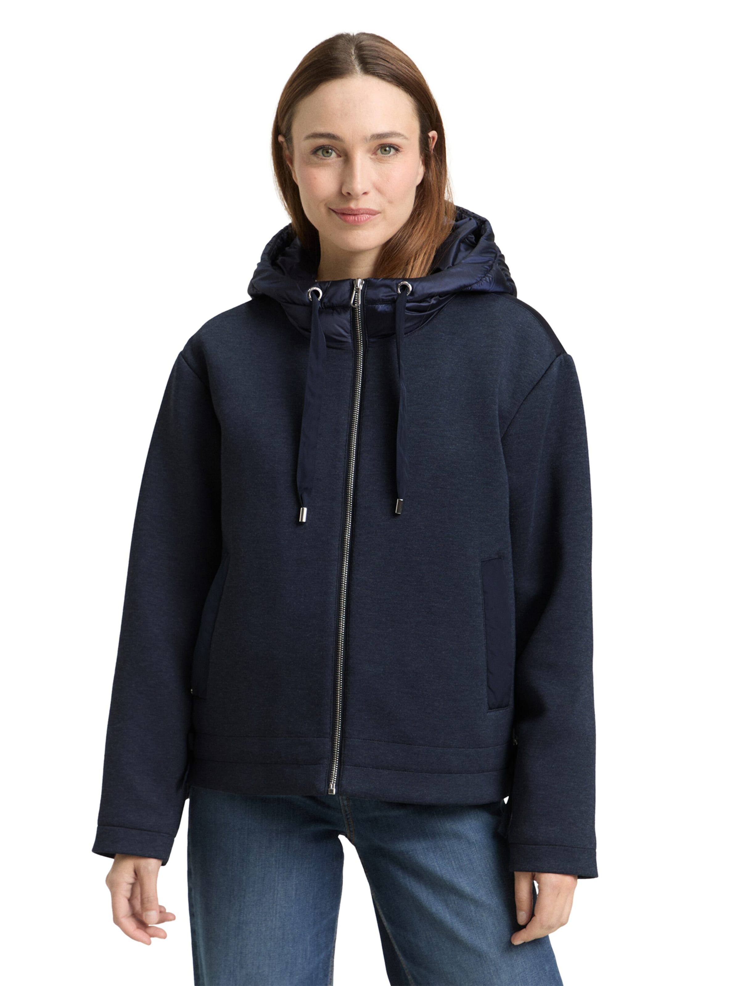 TOM TAILORPrijelazna jakna - plava boja: prednji dio