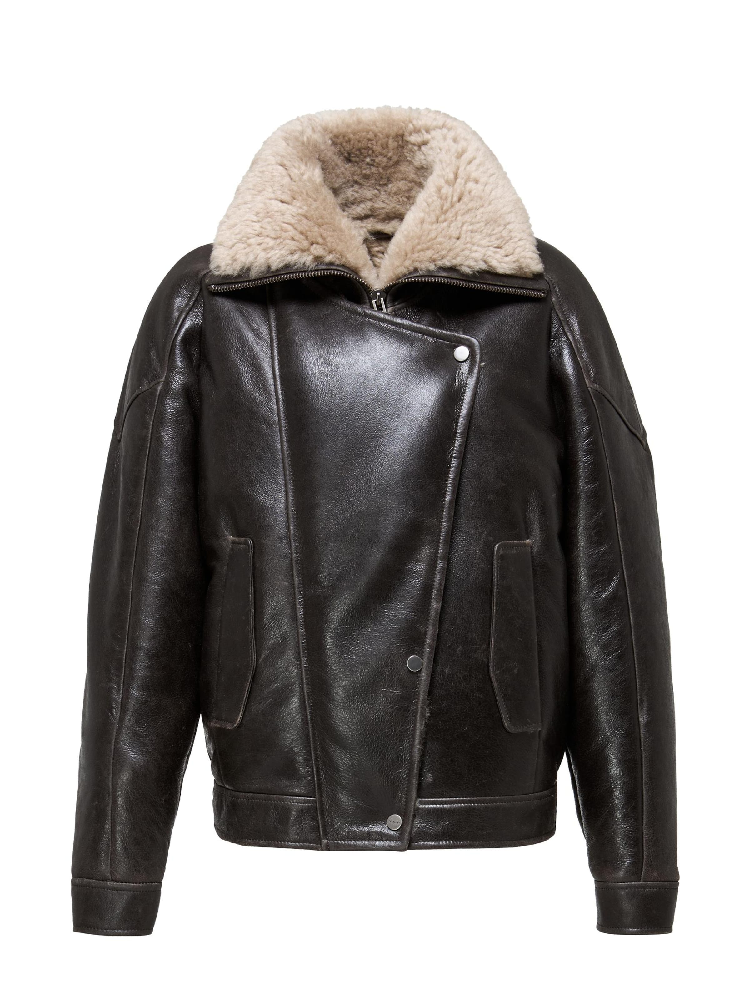 V S P Vinterjakke 'Sandie' i antracit, Produktvisning