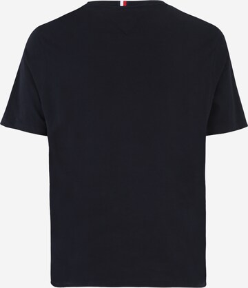 Tommy Hilfiger Big & Tall T-shirt 'Shadow' i blå