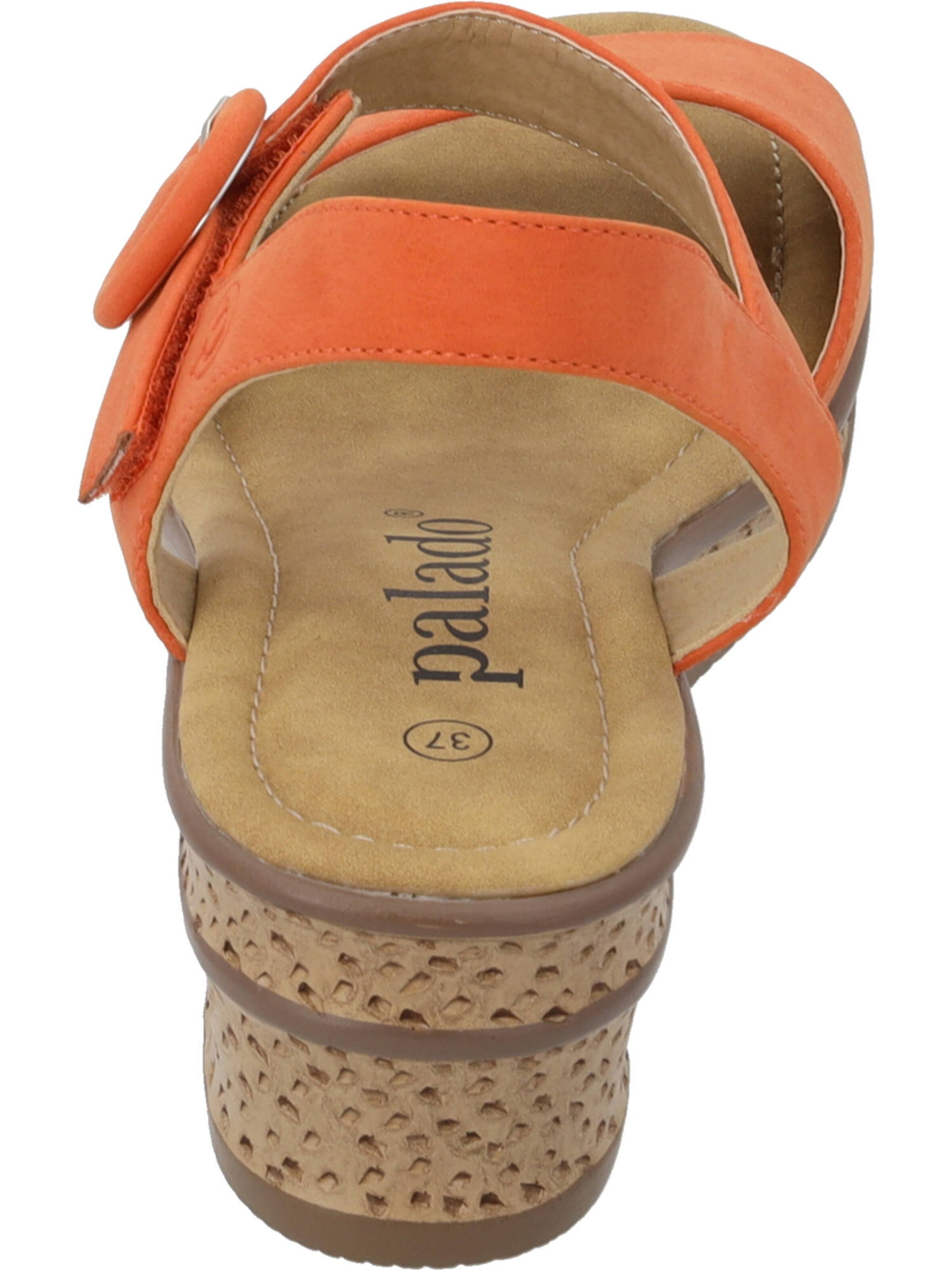 Palado Sandalen met riem 'Helys' in Geel