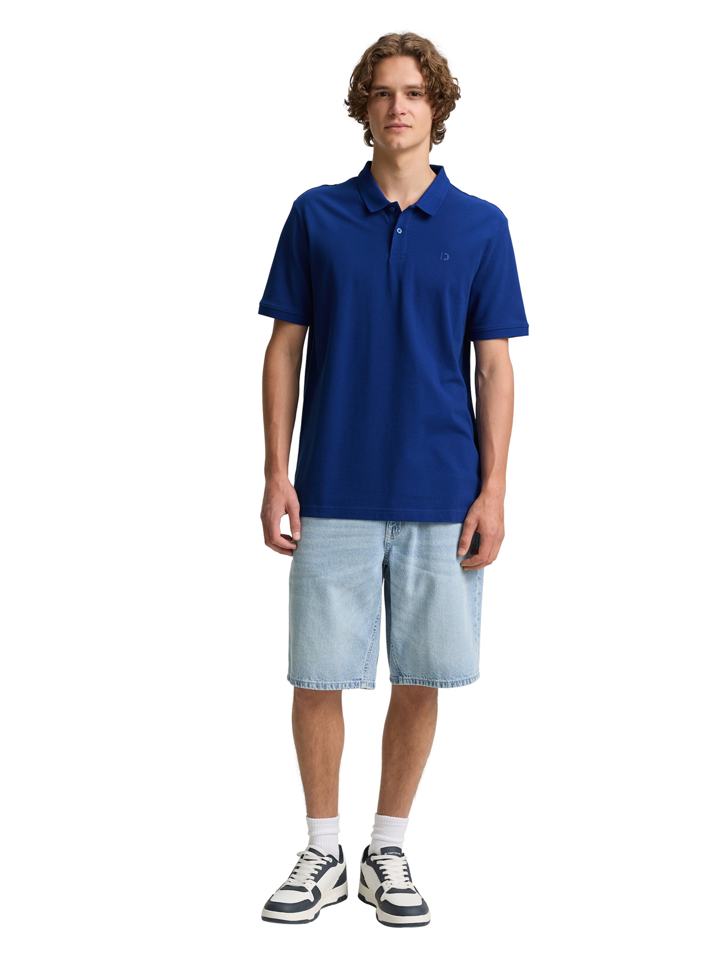 TOM TAILOR DENIM Koszulka w kolorze niebieski