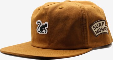 Surf Monkey Czapka z daszkiem '5-Panel Cap Organic' w kolorze brązowy: przód