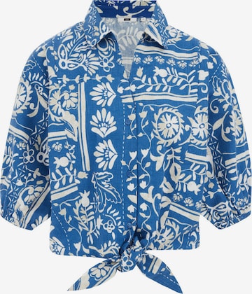 mėlyna WE Fashion Palaidinė: priekis