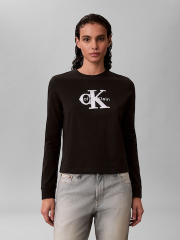 Calvin Klein Jeans - Camiseta en negro: frente