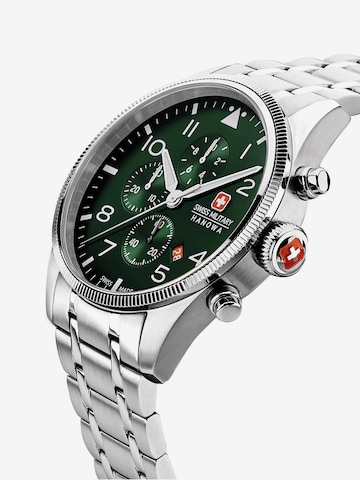 SWISS MILITARY HANOWA Analoog horloge 'THUNDERBOLT CHRONO' in Zilver