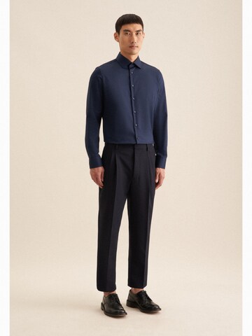 SEIDENSTICKER Slim fit Business shirt in Blue