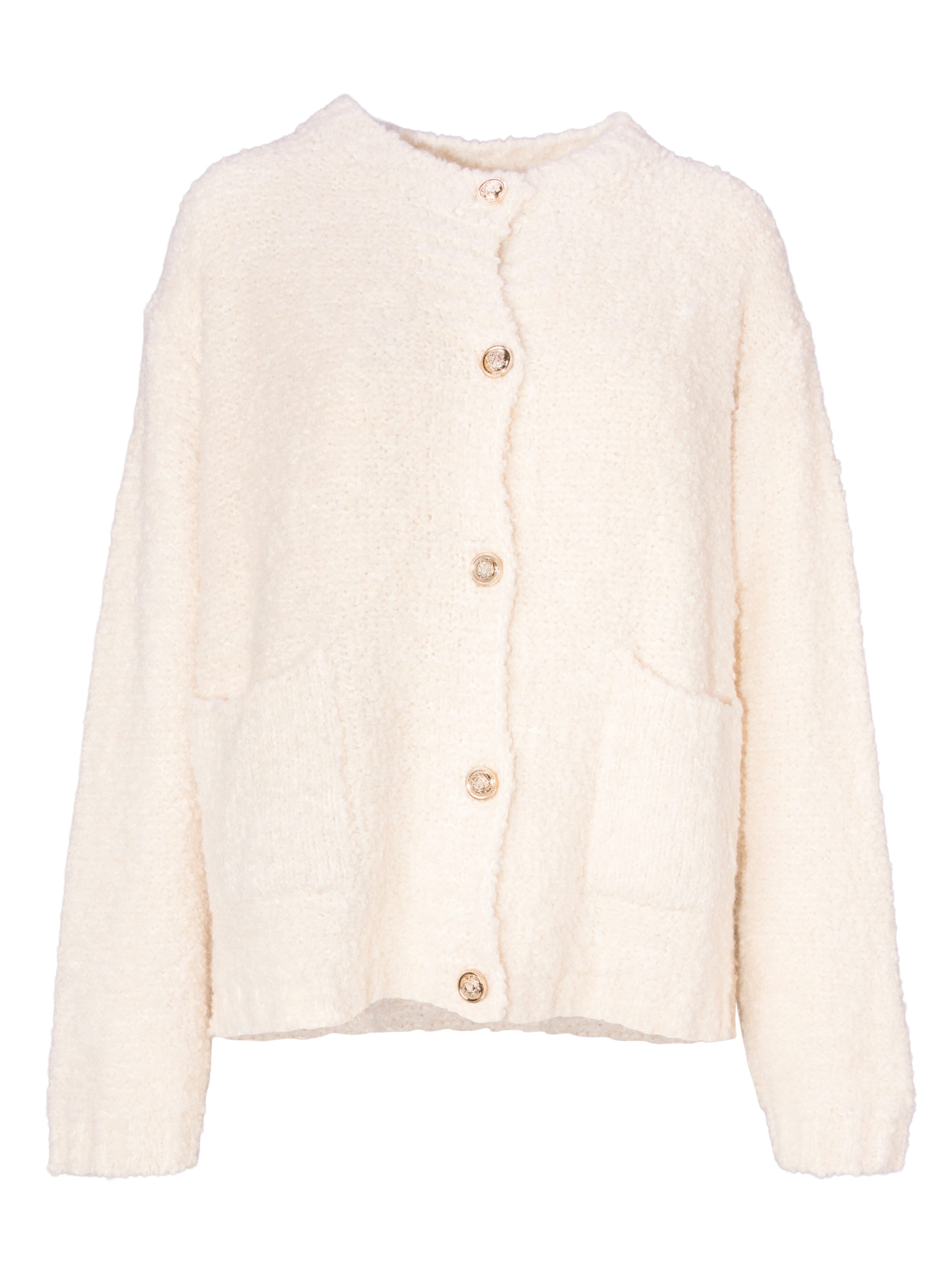 Cardigan 'Jana' Seasons of April en beige : devant