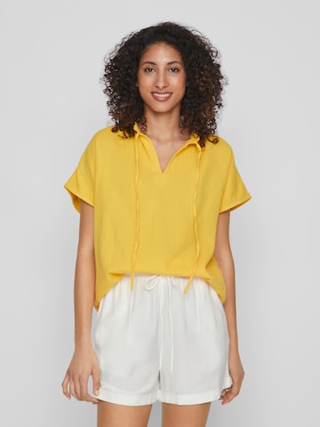 VILA - Blusa 'Lania' en amarillo: frente