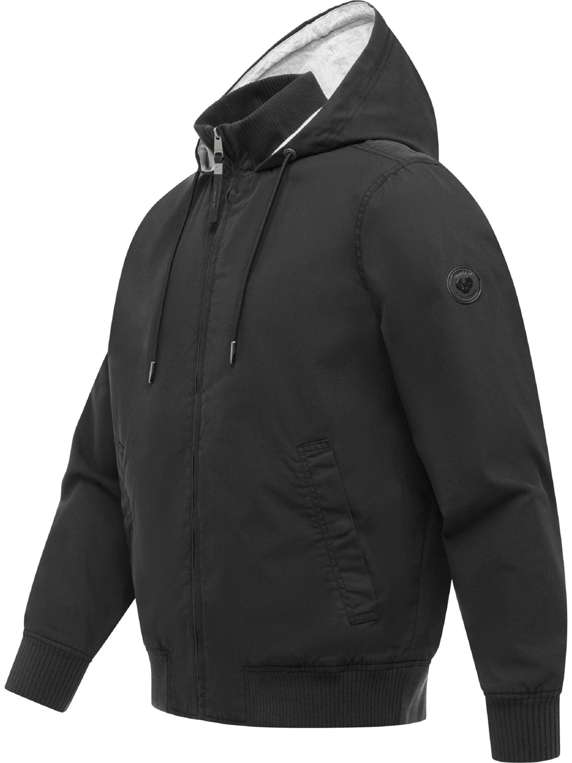 Ragwear Outdoorjacke in Schwarz