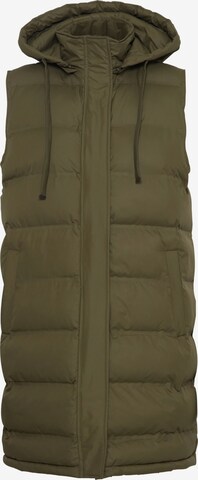 Fransa Vest 'BAFAB' in Green: front