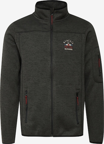 FQ1924 Fleece Jacket in Grey: front