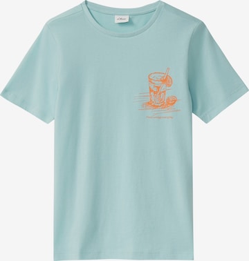 s.Oliver Shirt in Blue: front