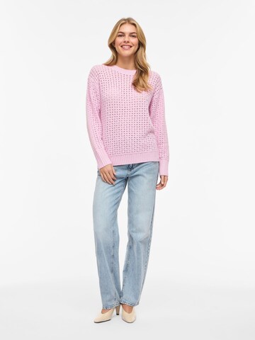 VILA Sweater 'VIOa' in Pink