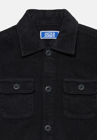 Jack & Jones Junior Regular fit Overhemd 'JJEREGENT' in Zwart