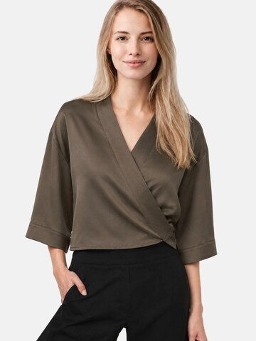 Millibar Blouse in Brown