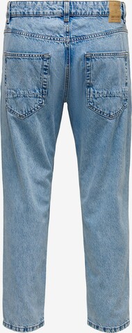 Only & Sons Loosefit Jeans 'Avi Beam' in Blau