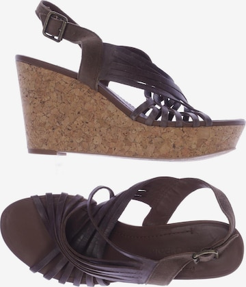 Marc O'Polo Sandals & High-Heeled Sandals in 38 in Brown: front