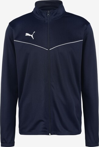 PUMA Trainingsjacke 'Teamrise' in Blau: predná strana