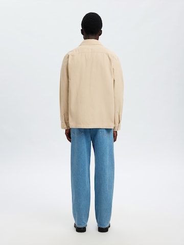 Giacca di mezza stagione 'SLHREGTATE' di SELECTED in beige