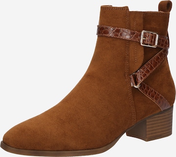 ABOUT YOU - Botines 'Elli' en marrón: frente