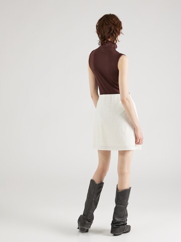 PIECES Skirt 'ADELYN' in White