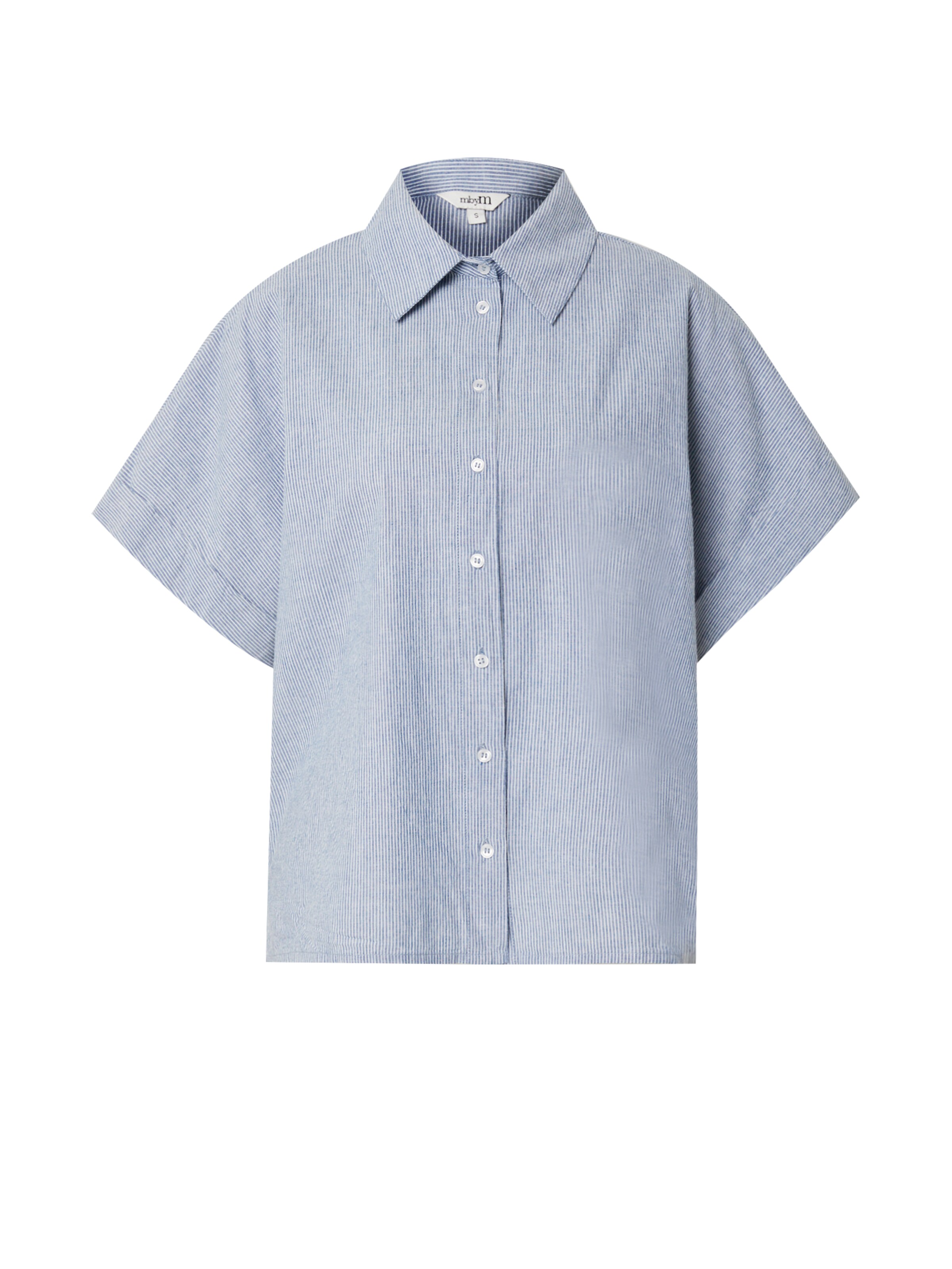 Bluză 'Katin-M' de la mbym pe albastru: față