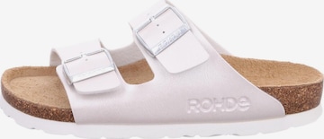 ROHDE Mules 'Alba' in Beige: front