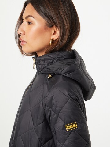 Barbour International Between-Seasons Coat in Black