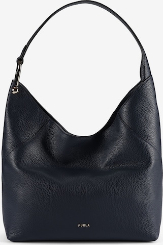 FURLA Shoulder Bag in Blue: front