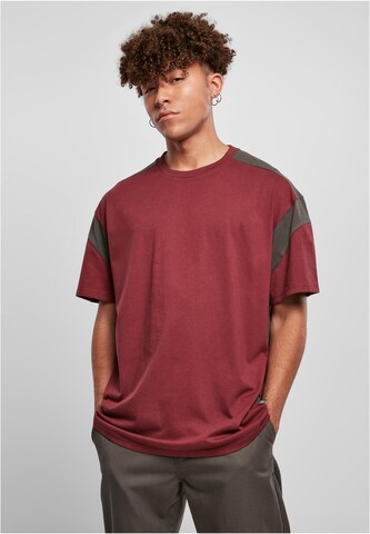 T-Shirt Urban Classics en rouge : devant