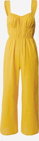 Tuta jumpsuit di Springfield in giallo: frontale