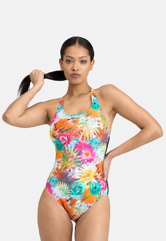 Bustier Maillot de bain modelant 'BODYLIFT PAOLA CRADLE' ARENA en mélange de couleurs : devant