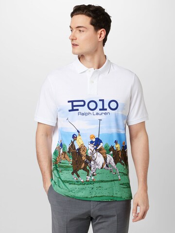 Polo Ralph Lauren - Camisa em branco: frente