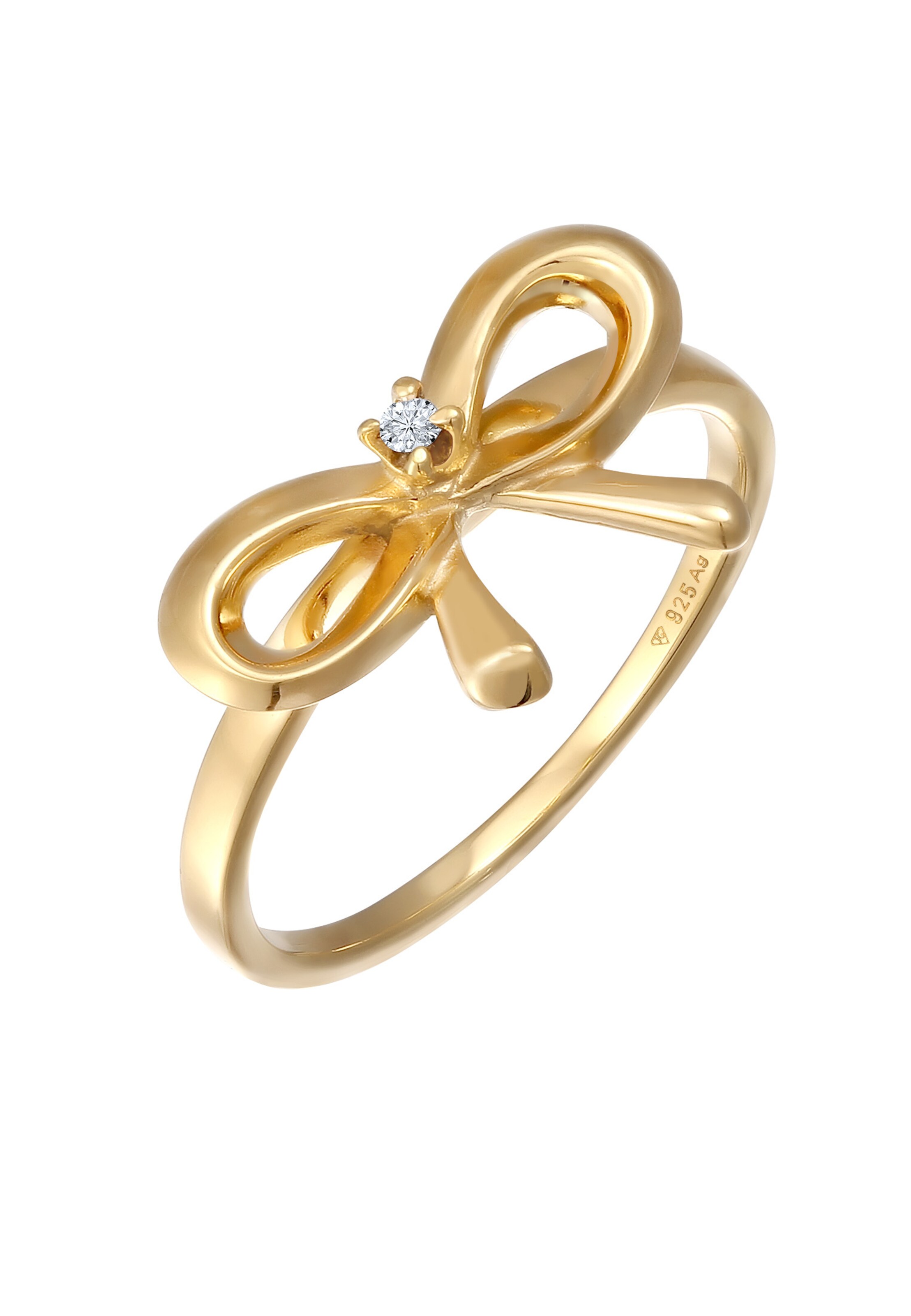 Elli DIAMONDS Ring in Goud: voorkant