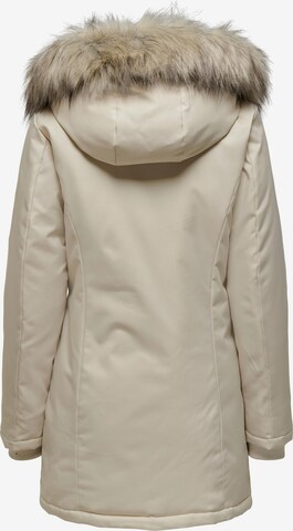 ONLY Vinterparka 'Katy' i beige