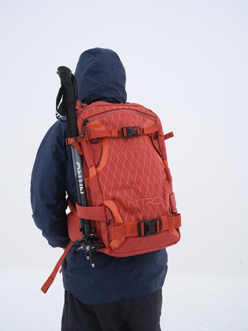 Sac à dos de sport NITRO en rouge : devant